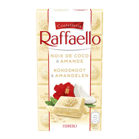 Ferrero Raffaello Tablet Coconut Almond White (8x 90 gr)