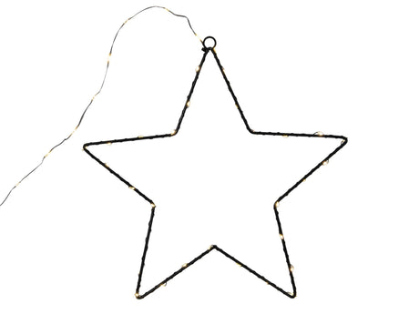 Svenska living star metal 50 LED 40cm meleg fehér