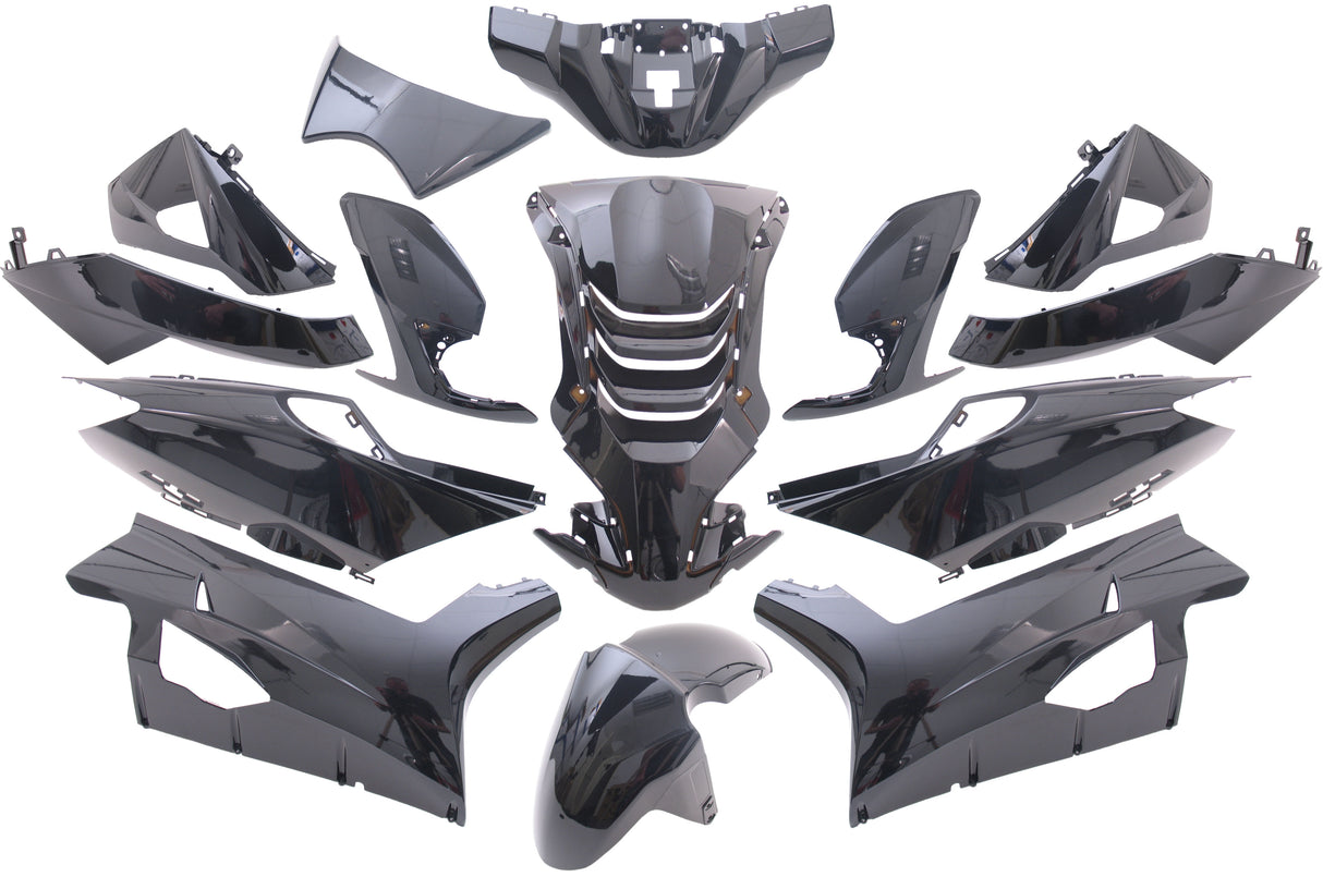 Edge Stores 14-Piece for Speedfight 4 Metallic Black