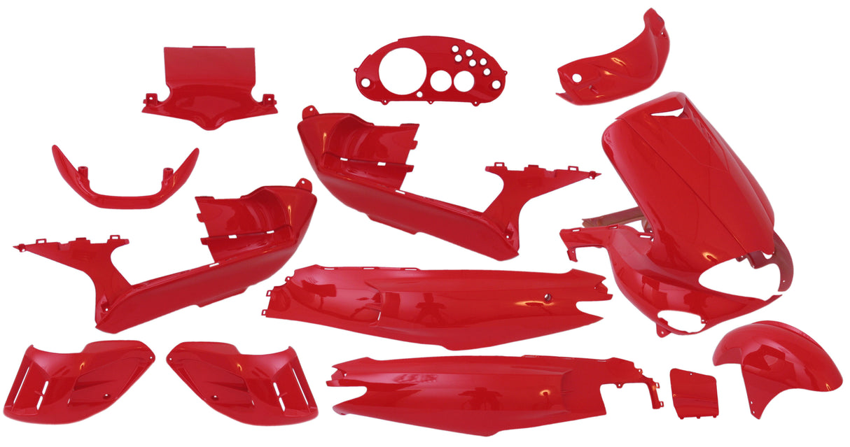 Edge Plaatset 15-delig voor Runner tot bouwjaar 08-2005 ferrari rood