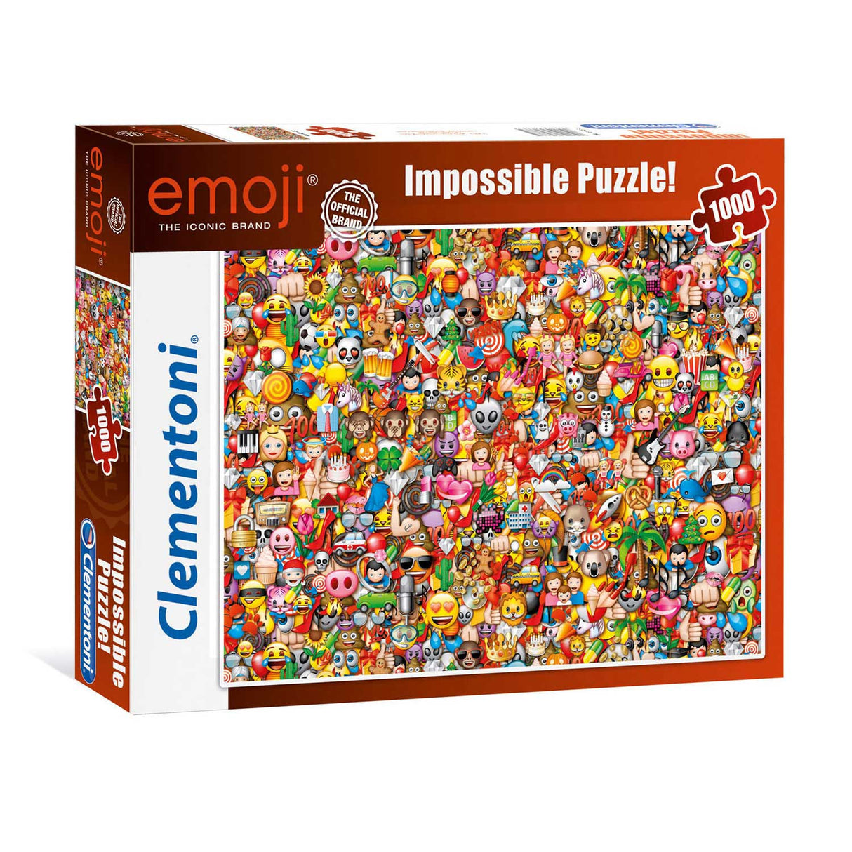 Cleemontoni onméiglech Puzzle Emoji, 1000st.