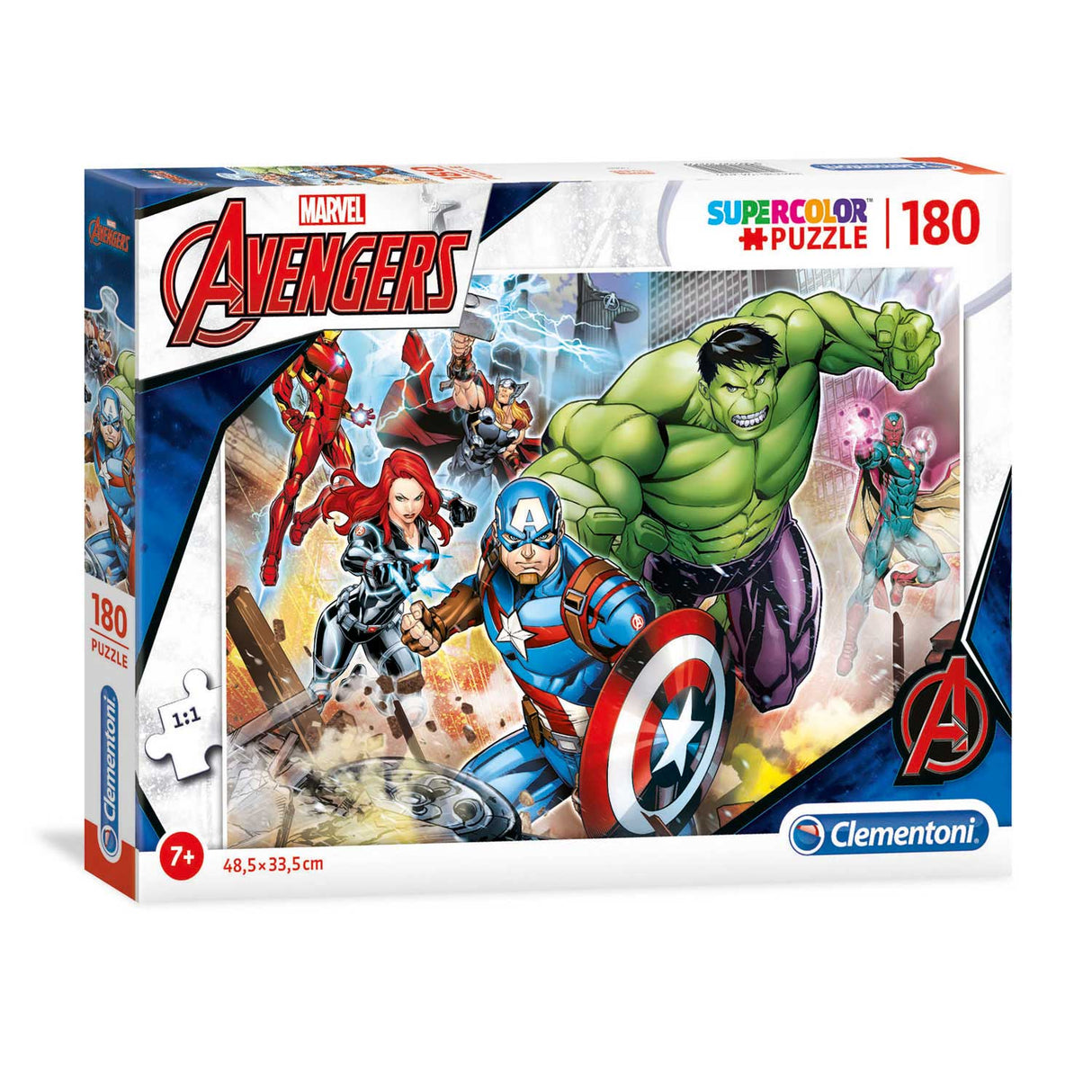 Clementoni puslespil The Avengers, 180st.