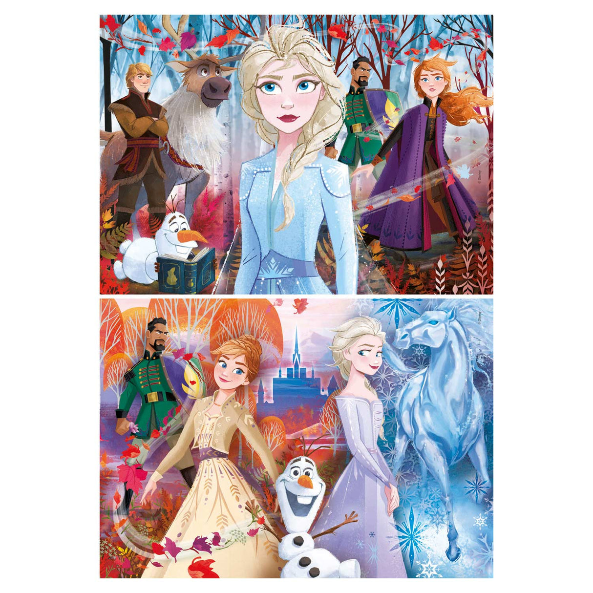 Clementoni Puzzel Frozen 2, 2x20st.