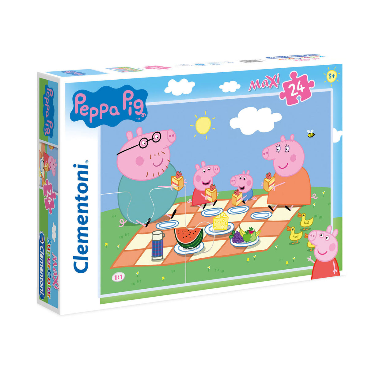 Clementoni Maxi Puzzle Peppa Pig, 24 °.