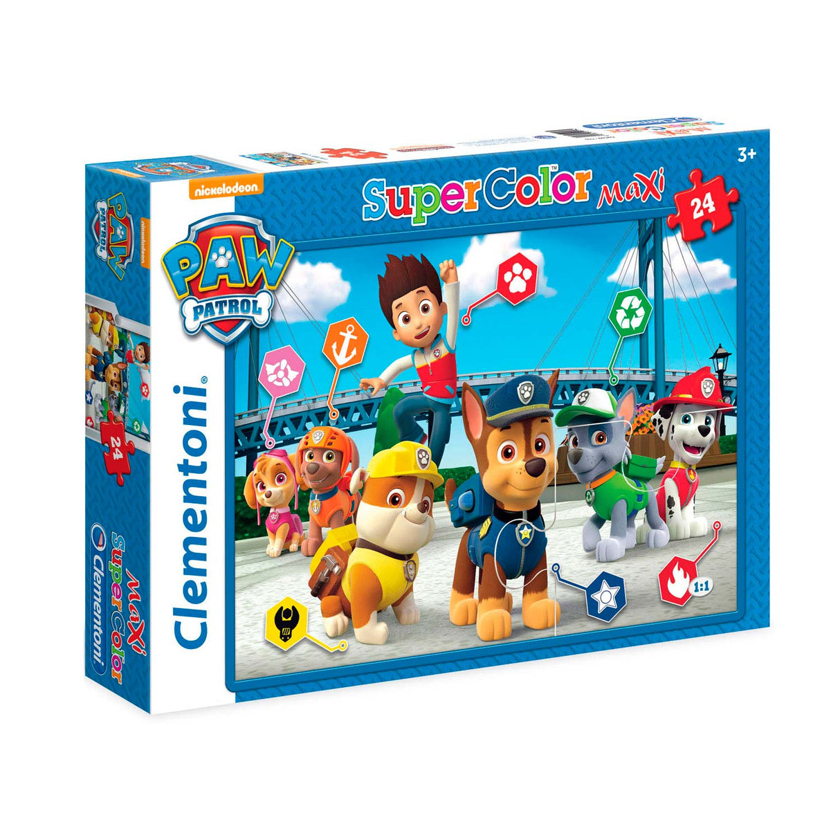 Clementi Maxi Puzzle Paw Patrol, 24.