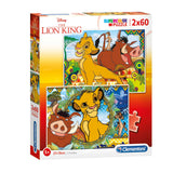 Clementoni Puzzel The Lion King, 2x60st.