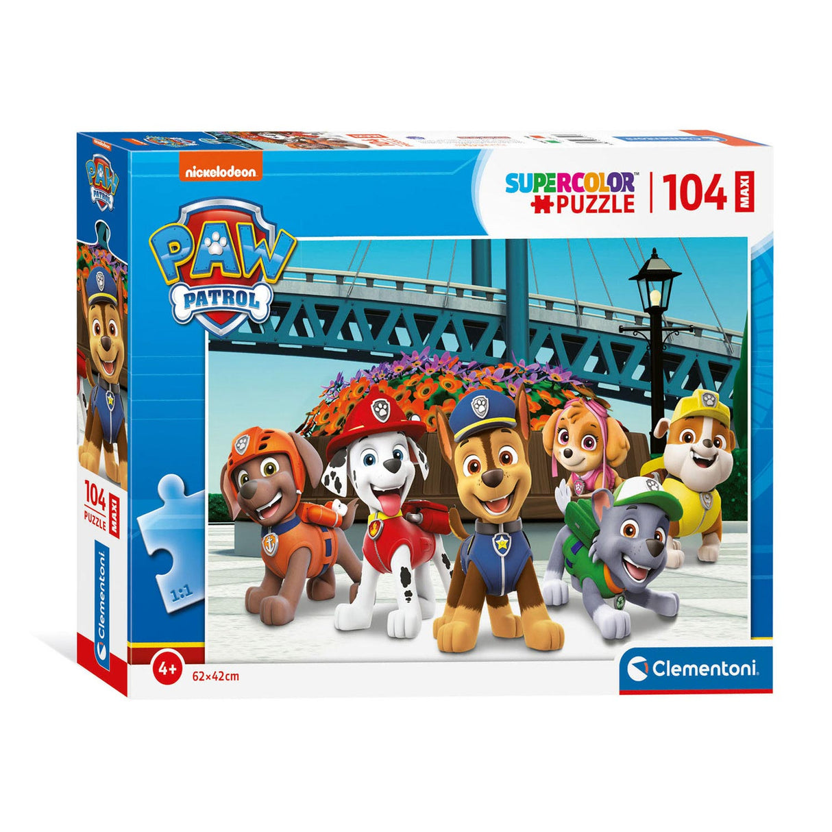 Clementoni Maxi Puzzle Paw Patrol, 104st.