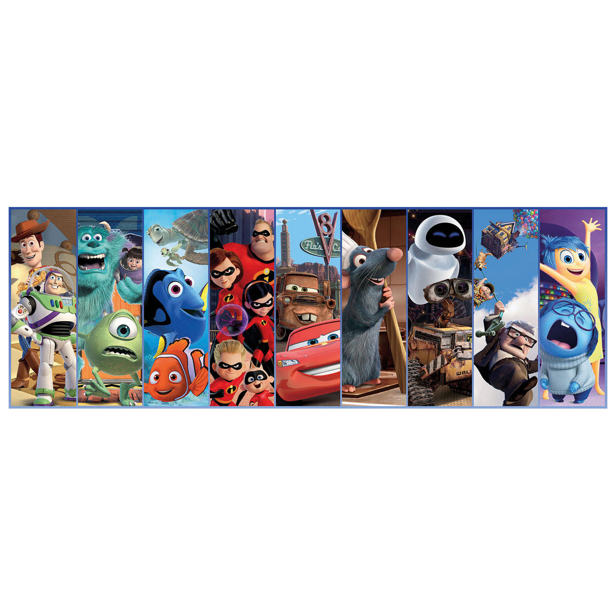 Clementoni Panorama Puzzel Pixar, 1000st.