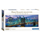 Clementoni Panorama Puzzle York Brooklyn Bridge, 1000st.