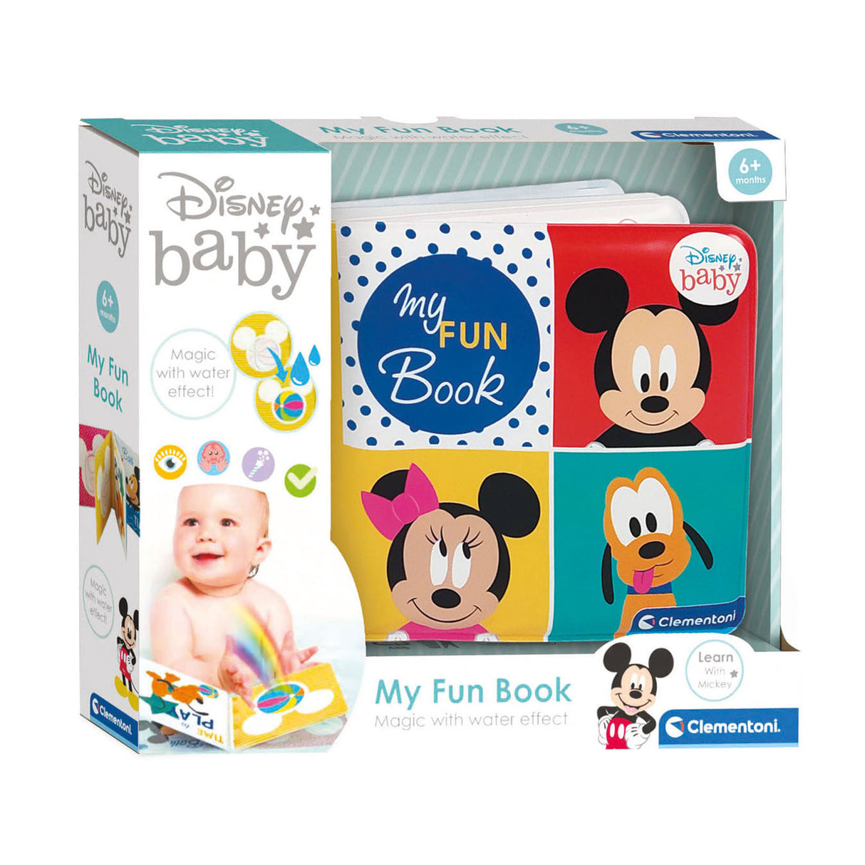 Clementoni disney baby - moje zábavná kniha
