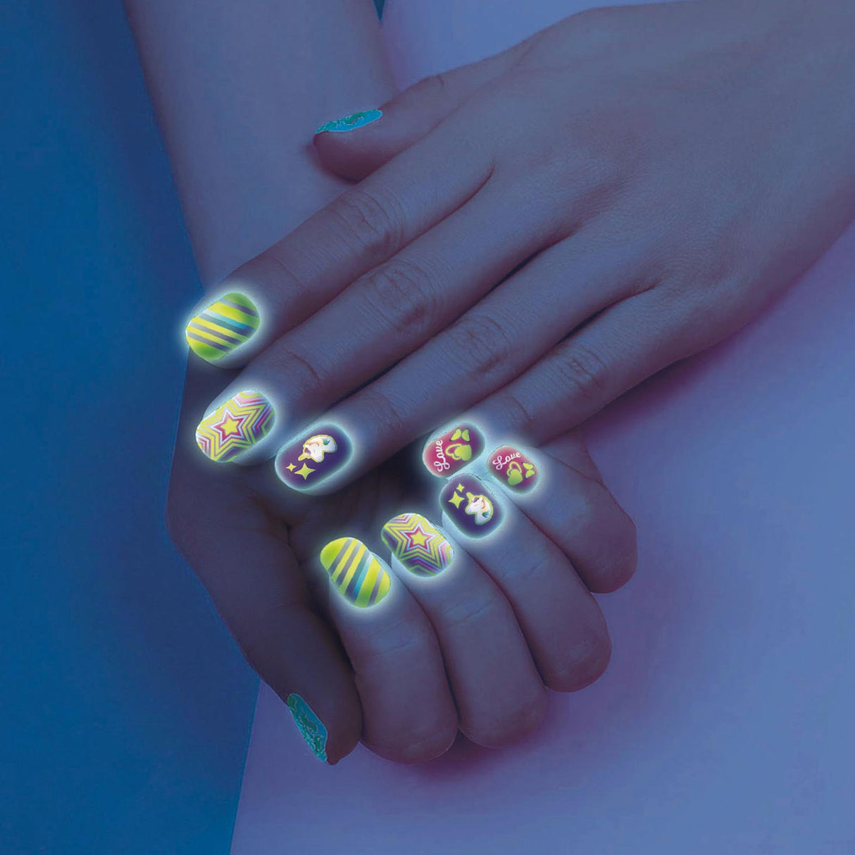 Clementoni Crazy Chic Fluo Nails