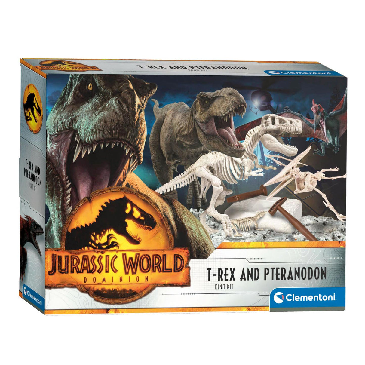 Clementoni Jurassic World T-Rex Pteranodon Graafset