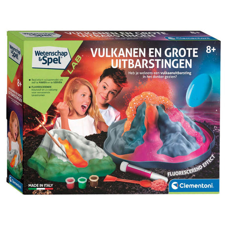 Clementoni vitenskapsspill - glød i mørket vulkan