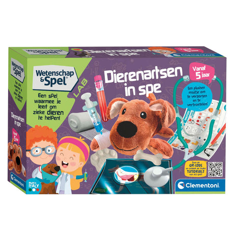 Clementoni, futuro veterinário de ciências e jogos