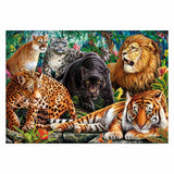 Clementoni Puzzel Wilde Katachtigen, 500st.