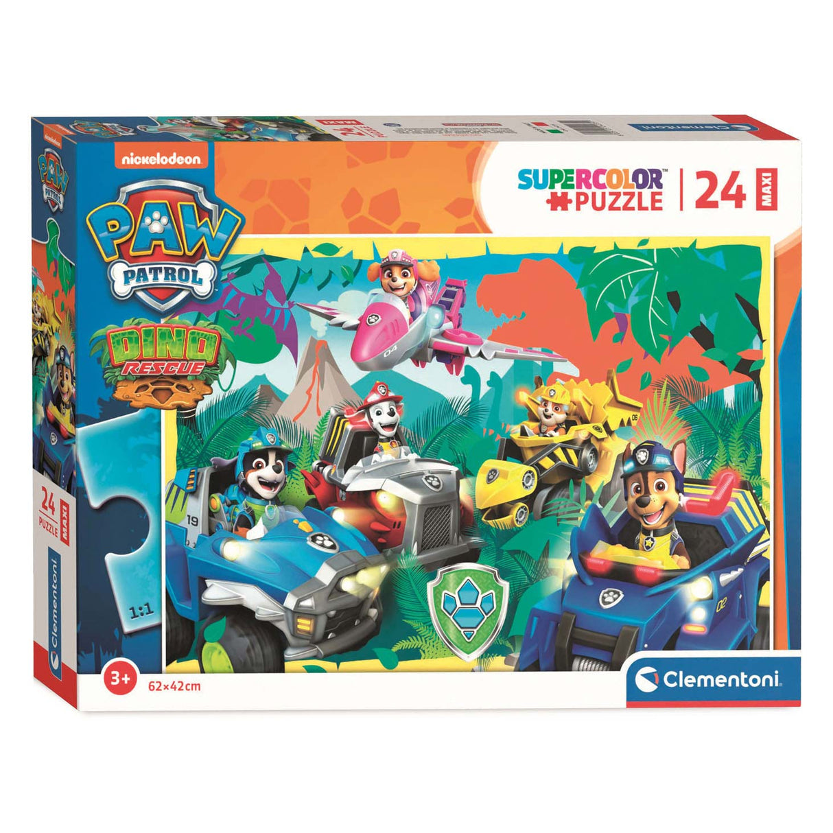 Clementoni Maxi Puzzle Paw Patrol, 24.