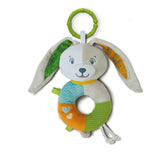 Clementoni Baby Pluchen Rabbit hochet