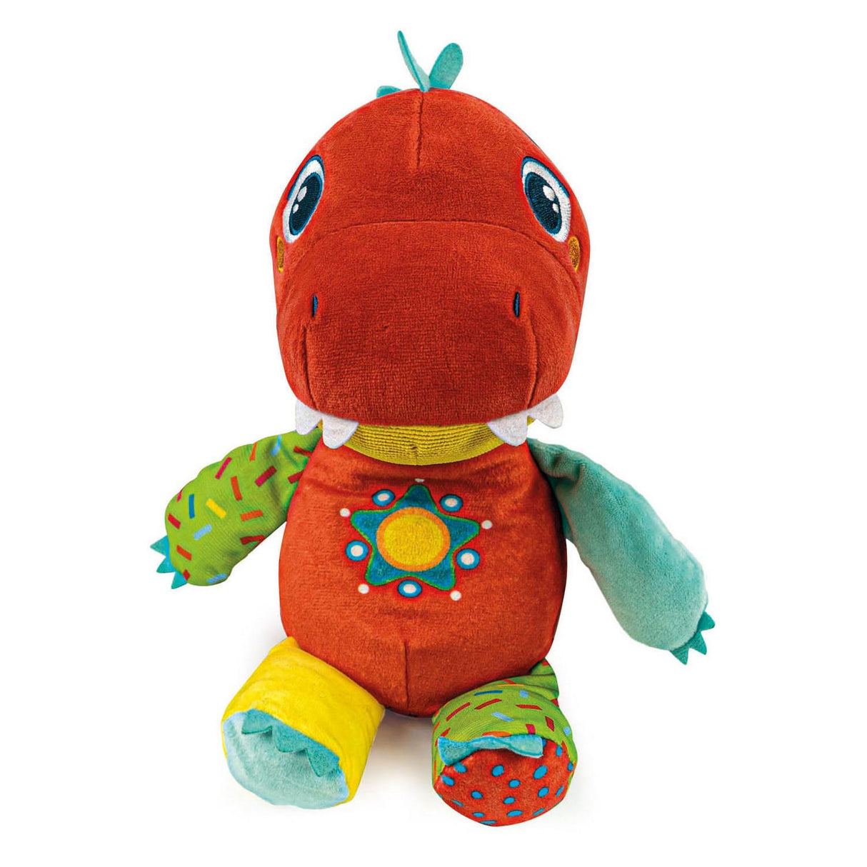 Clementoni Baby Pluchen Knuffel Dinosaurus