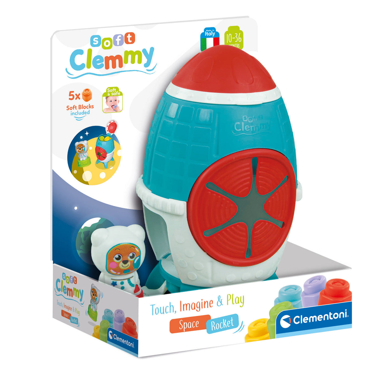 Clementoni Baby Clemmy Sensory con bloques