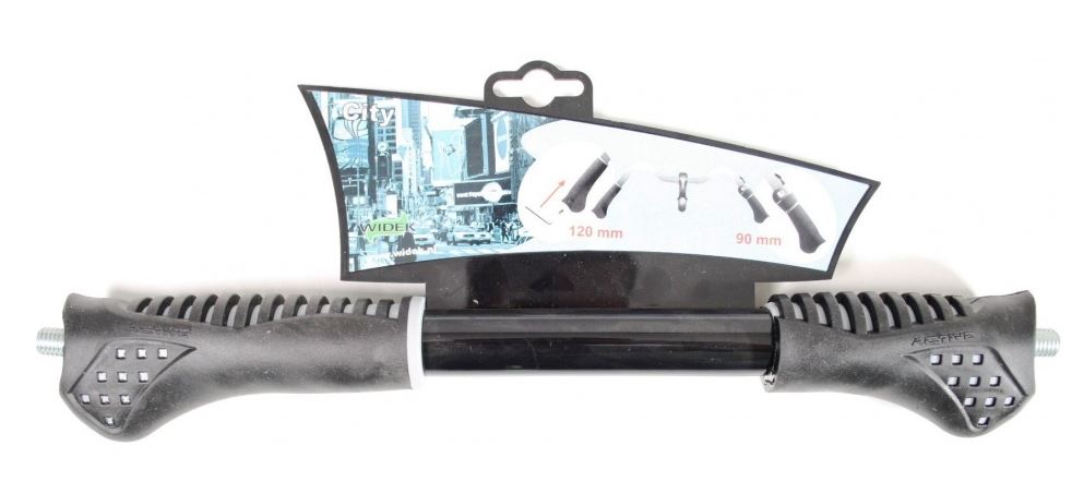 Breet handles Stad 90 120 schwaarz