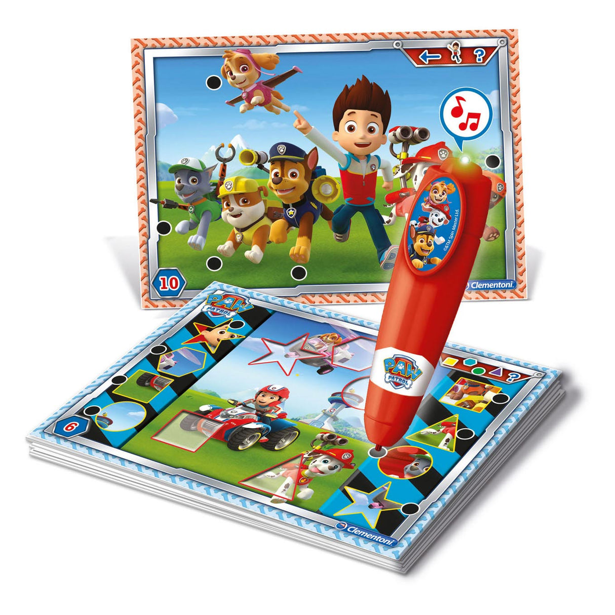 Pluma interactiva básica de Clementoni Paw Patrol