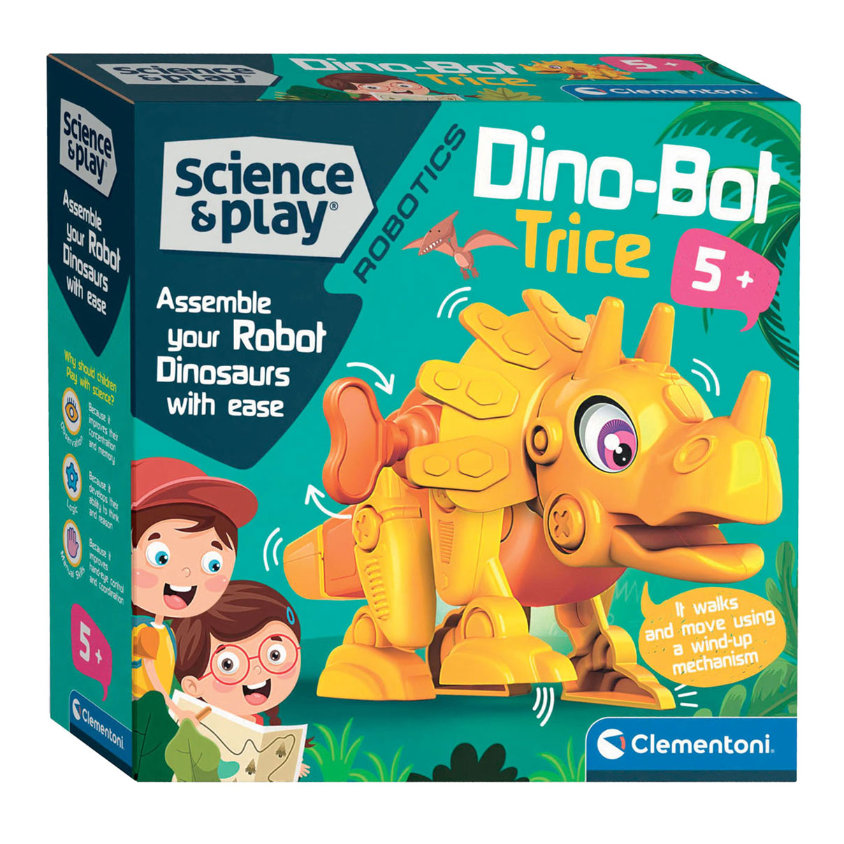 Clementoni Science Game Junior Bot Triceratops