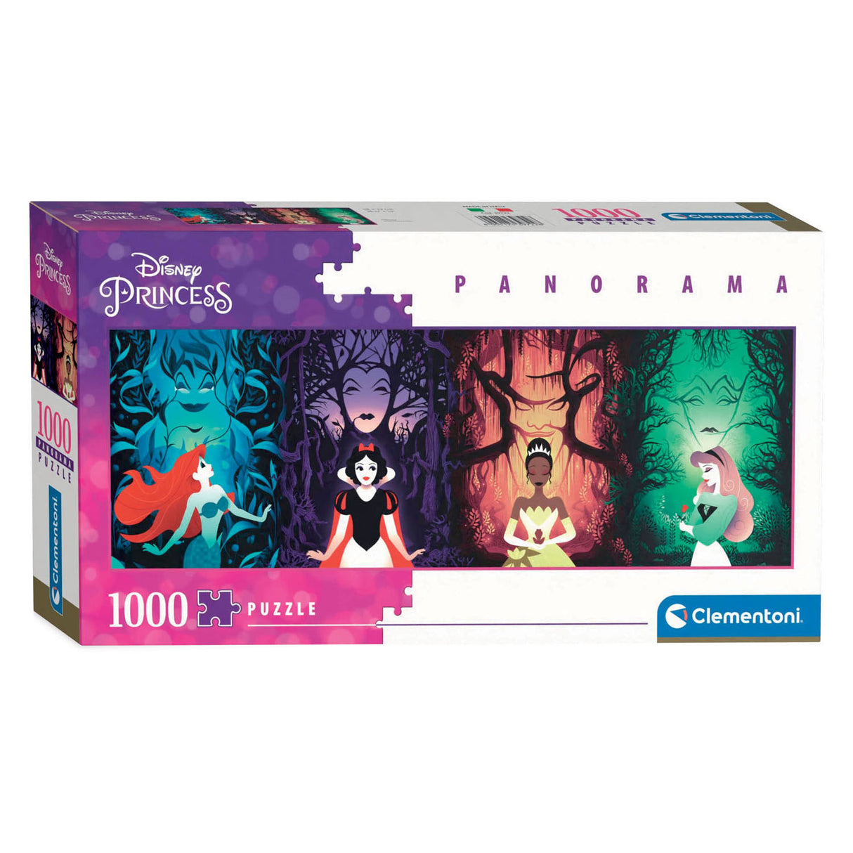 Clementoni Panorama Legpuzzel Prinses, 1000st.