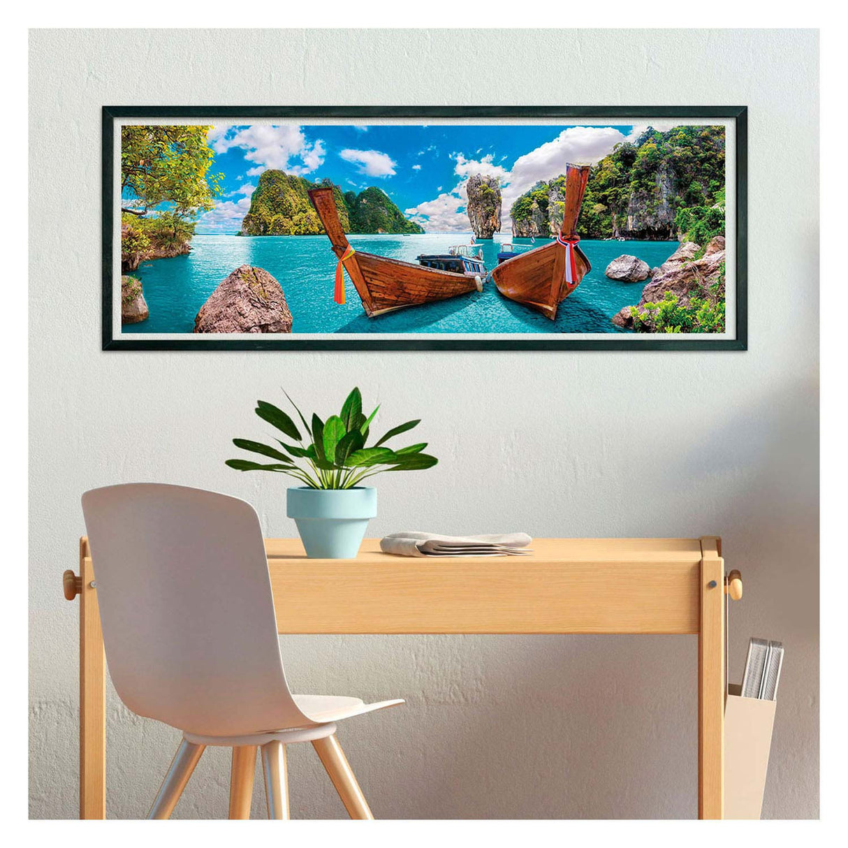 Clementoni Panorama Jigsaw Puzzle Phuket Bay, 1000st.