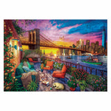 Clementoni Puzzle Manhattan Balcony Sunset, 3000st.