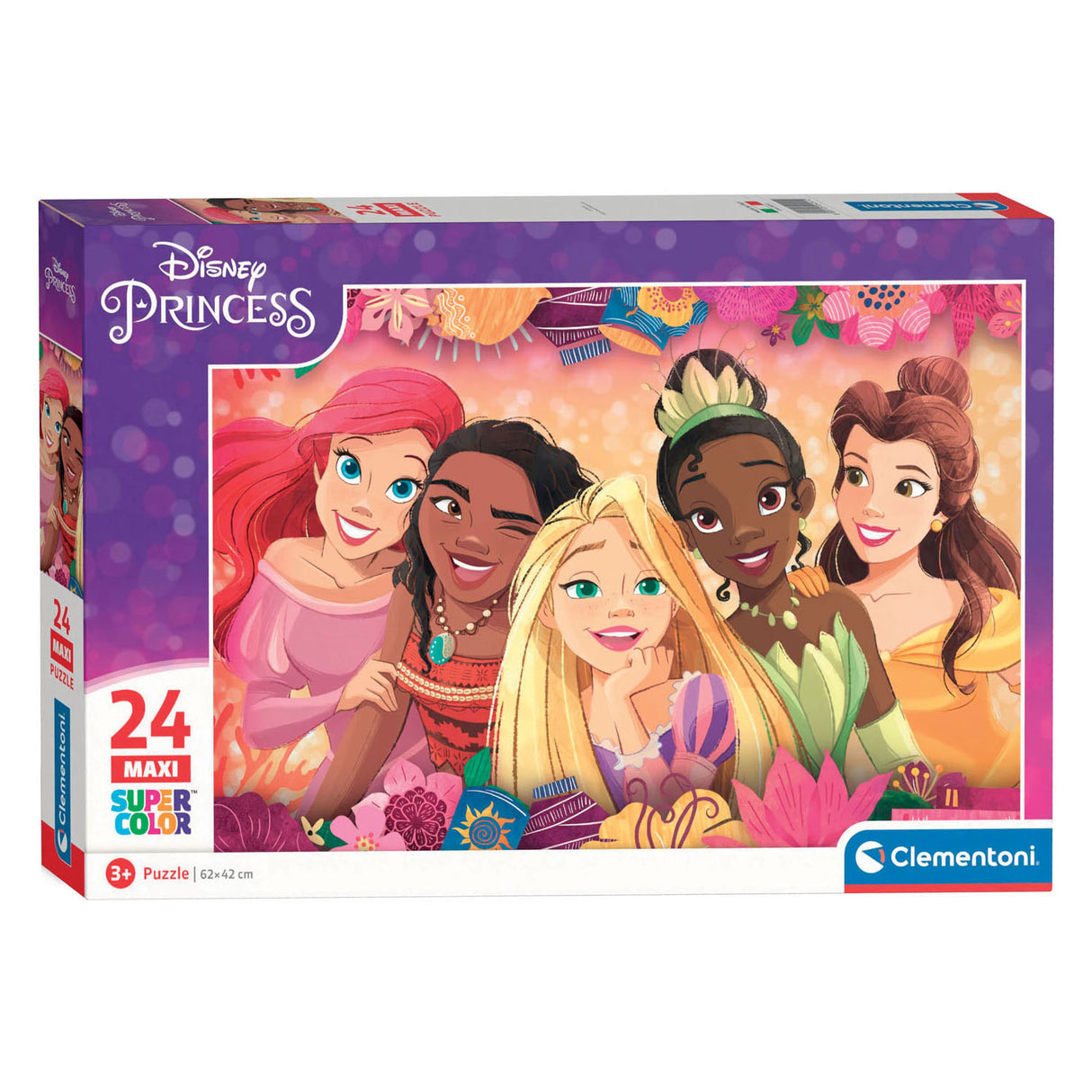 Clementoni Maxi Leguzzle Disney Prinzessin, 24st.