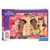 Clementoni Maxi Legzzle Disney Princess, 24st.