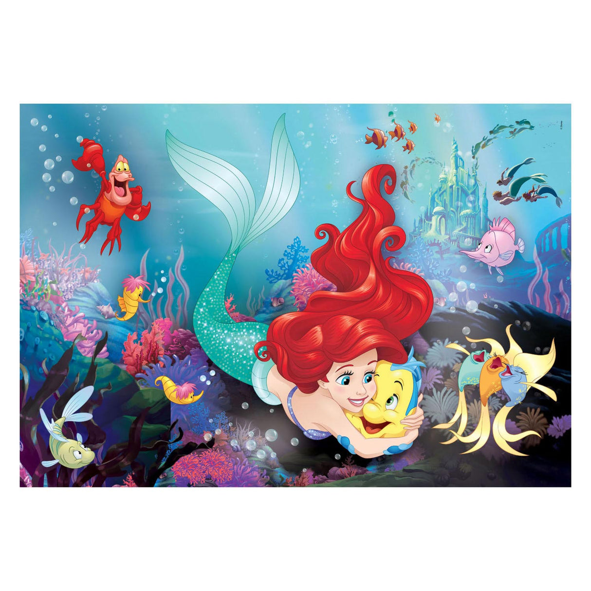 Clementoni Maxi Jigsaw Puzzle Disney Little Mermaid, 24 °.