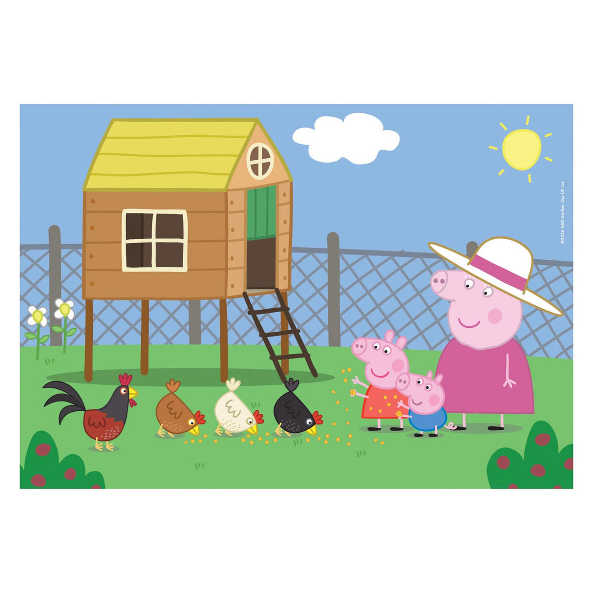 Clementoni Maxi Puzzel Peppa Pig, 60st.