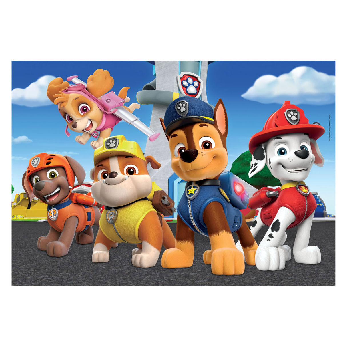 Clementi Jigsaw Puzzle Paw Patrol, 2x60st.