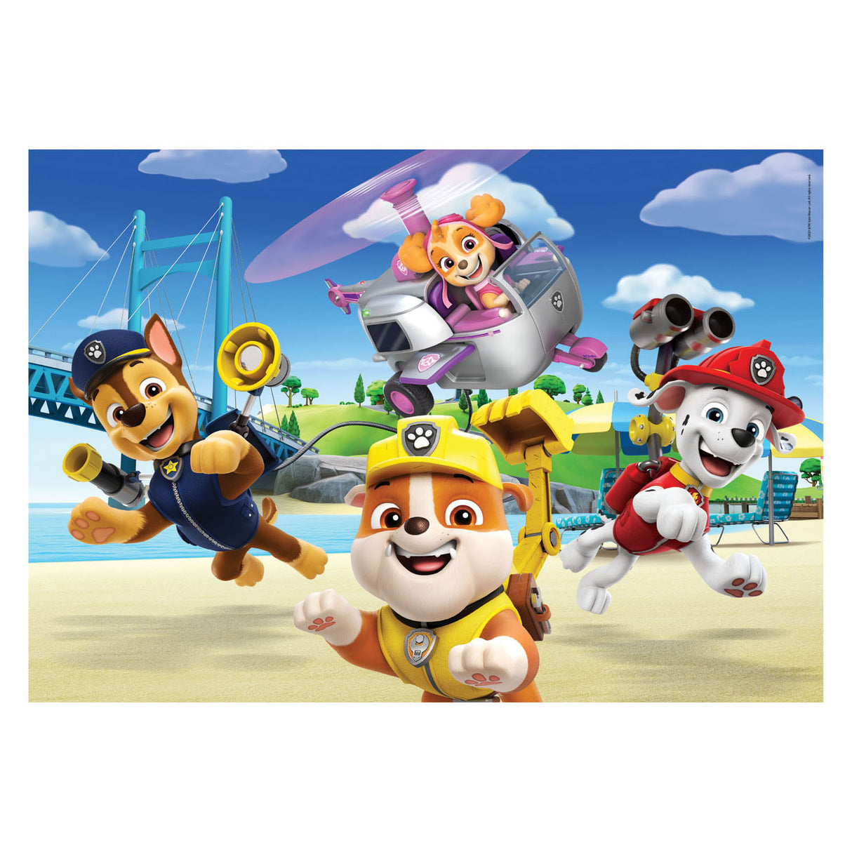 Clementoni skládačka Puzzle Paw Patrol, 2x60st.