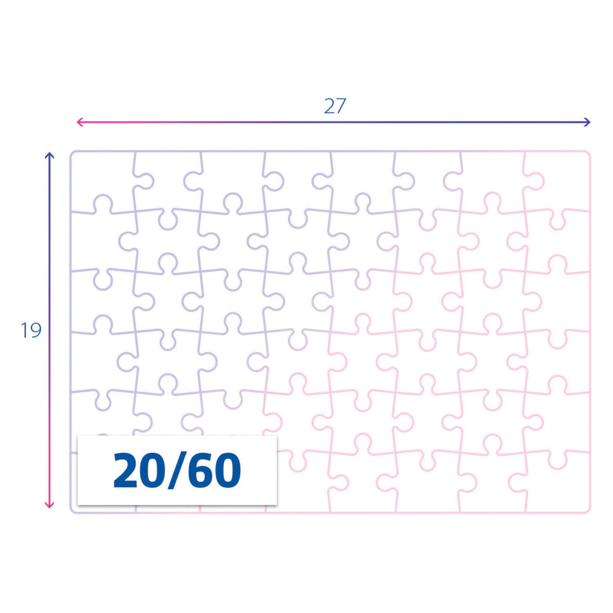 Clemenstoni Jigsaw Puzzel - Poppa Schwäin, 2x60st.