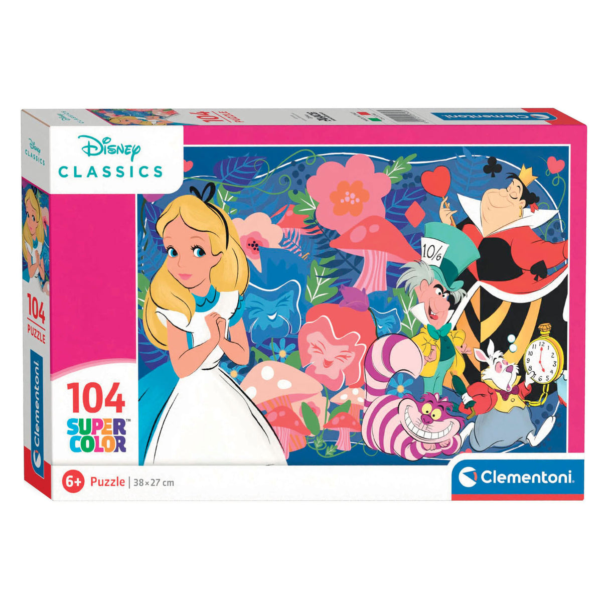 Clementoni Jigsaw Puzzle Disney - Alice im Wunderland, 104st.