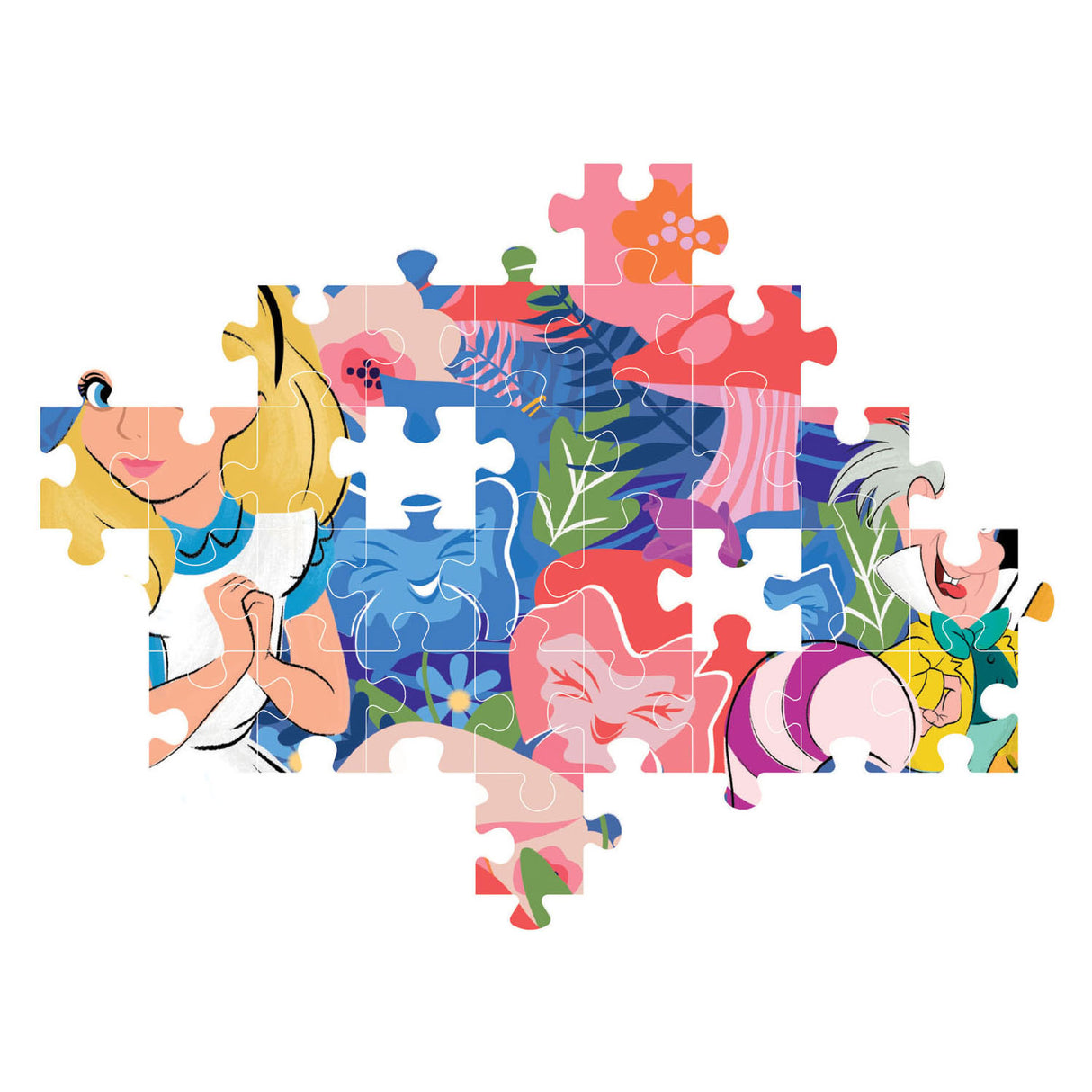 Clementoni Jigsaw Puzzle Disney - Alice in Wonderland, 104st.