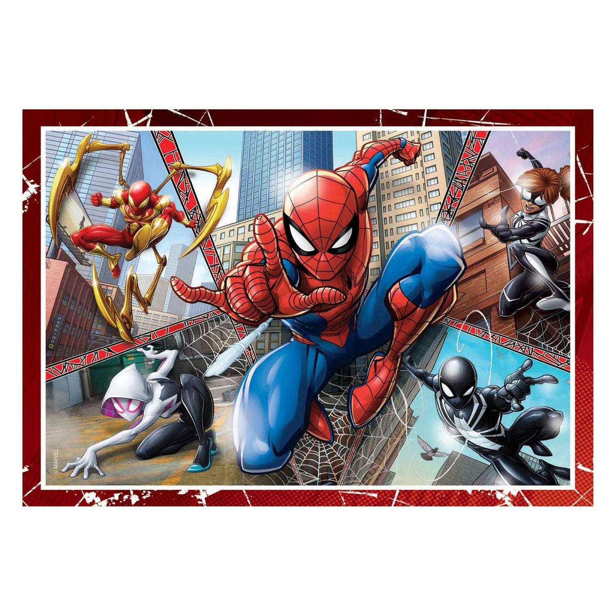 Clementoni uganke Spiderman, 4in1