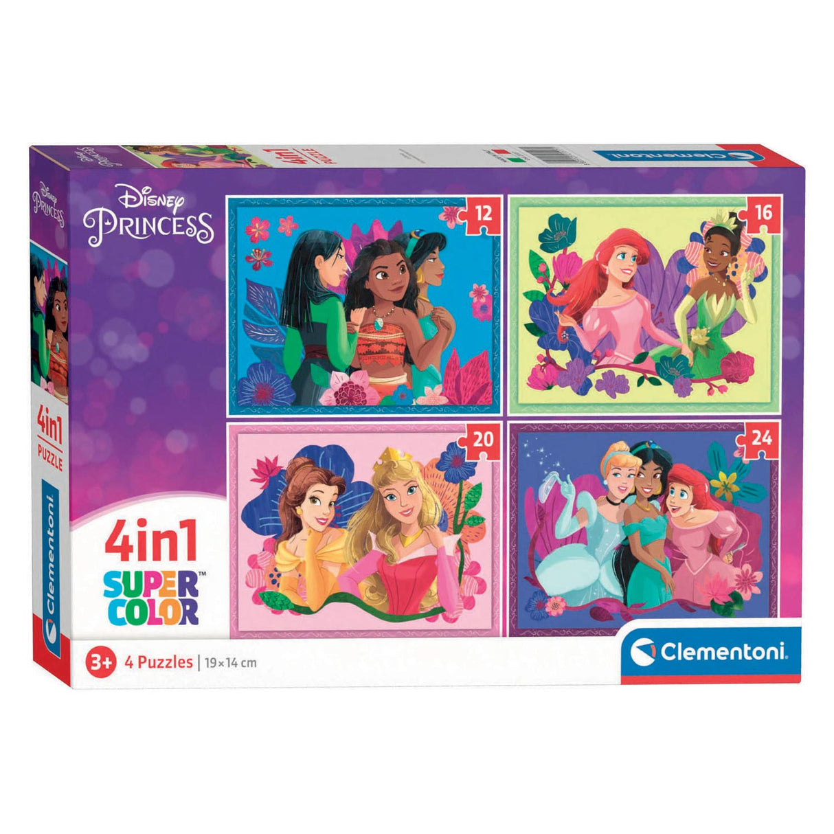 Clementoni puster Disney Princess, 4in1