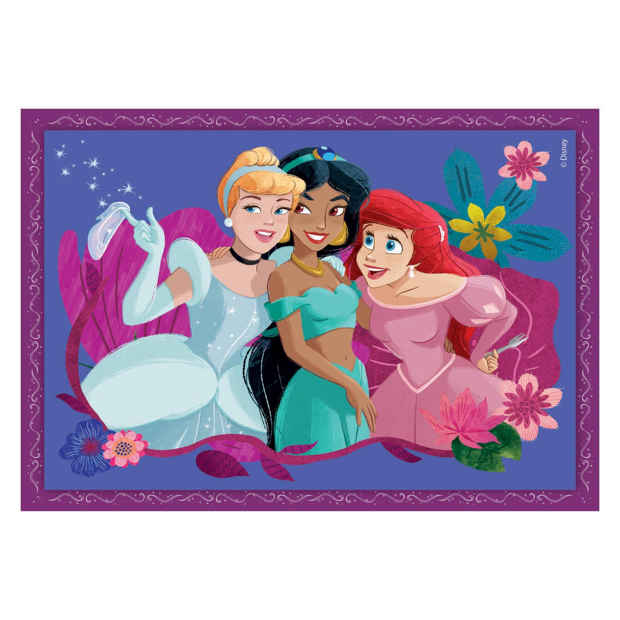 Clementoni Puzzels Prinses, 4in1