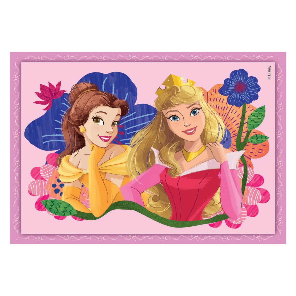 Clementoni puzzle Disney Princess, 4in1