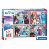 Clementoni puzzle Disney Frozen, 4in1