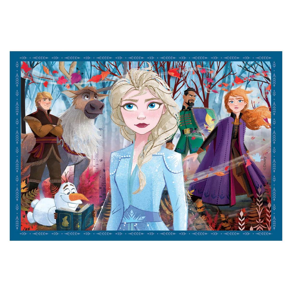 Clementoni puslespil Disney Frozen, 4in1