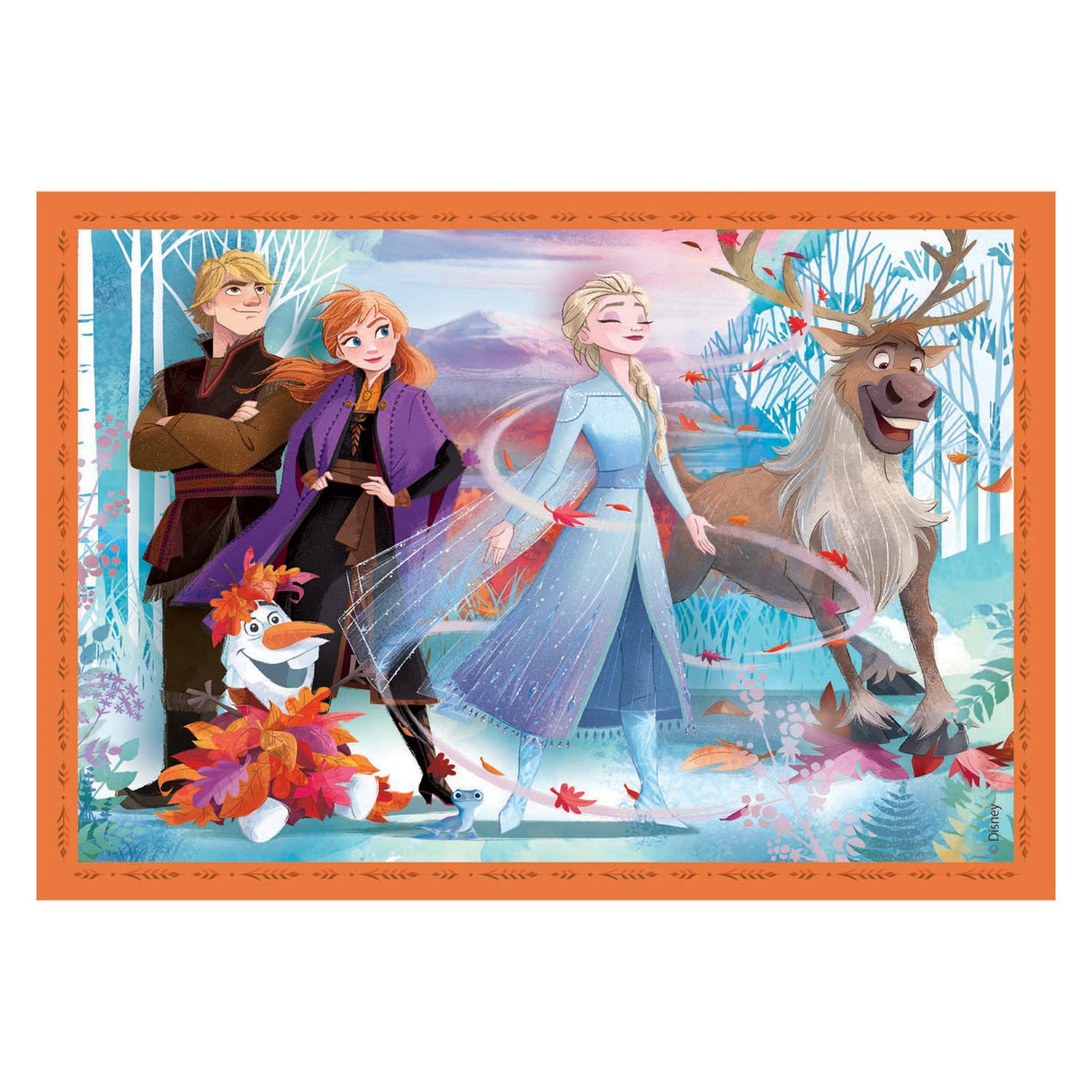 Clementoni Puzzels Frozen, 4in1