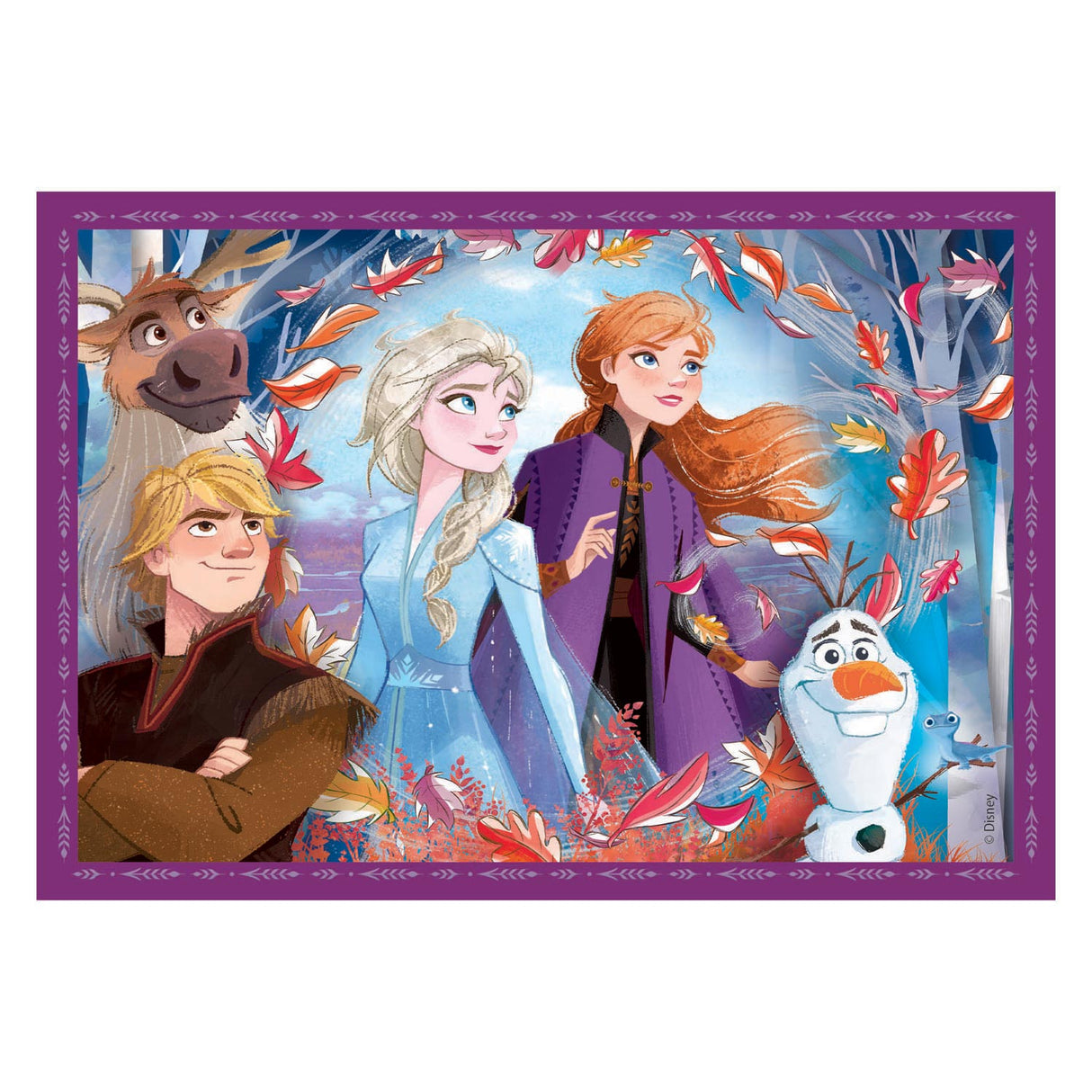 Clementoni hádanky Disney Frozen, 4in1