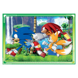 Clementoni Puzzels Sonic, 4in1