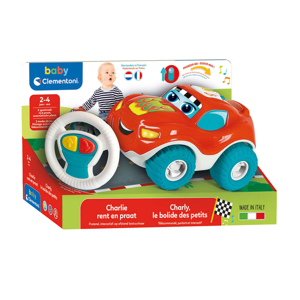 CLEMENTONI Baby Charlie Storable Car