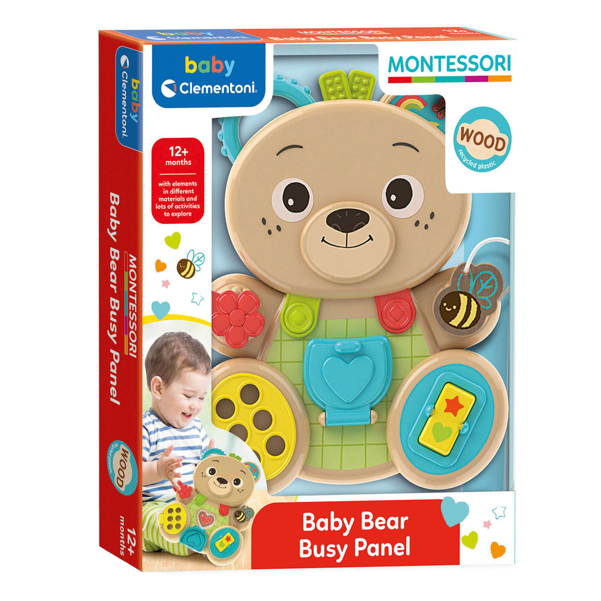 Clementoni Montessori Baby Busy Bear