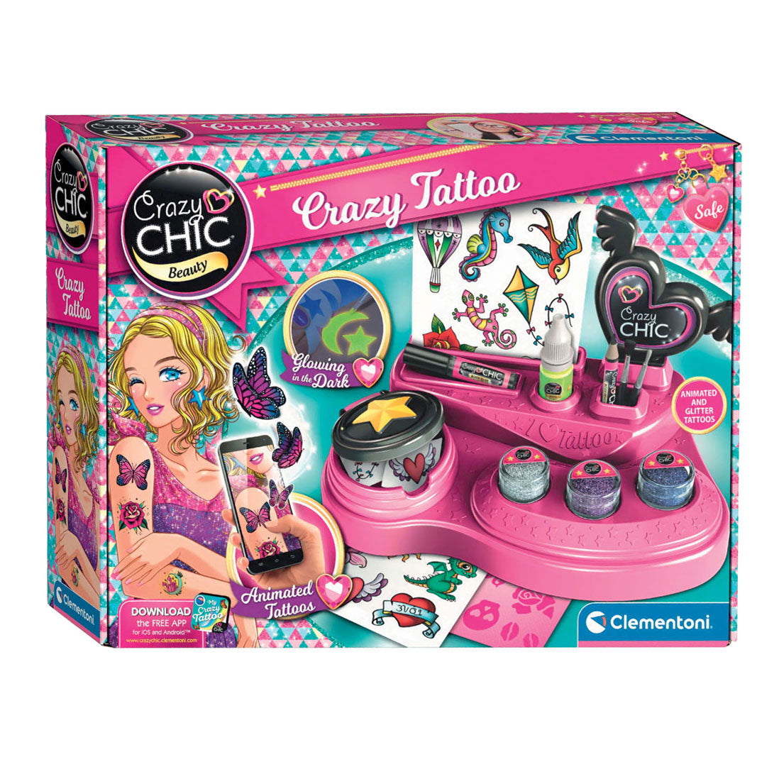 Clementoni Crazy Chic Crazy Tattoo Studio